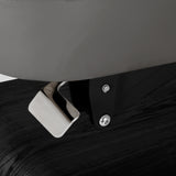 Camilla SPA Eléctrica Sillon Relax – Gris, Base Negro · Detalle de fijación