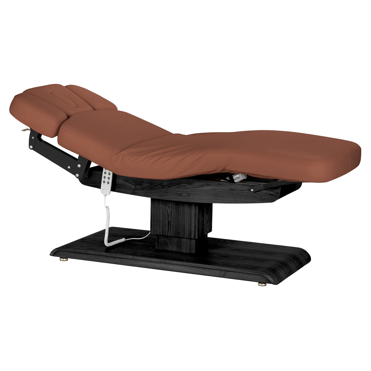 Sillon Relax · marrón / negro · posición semitumbada