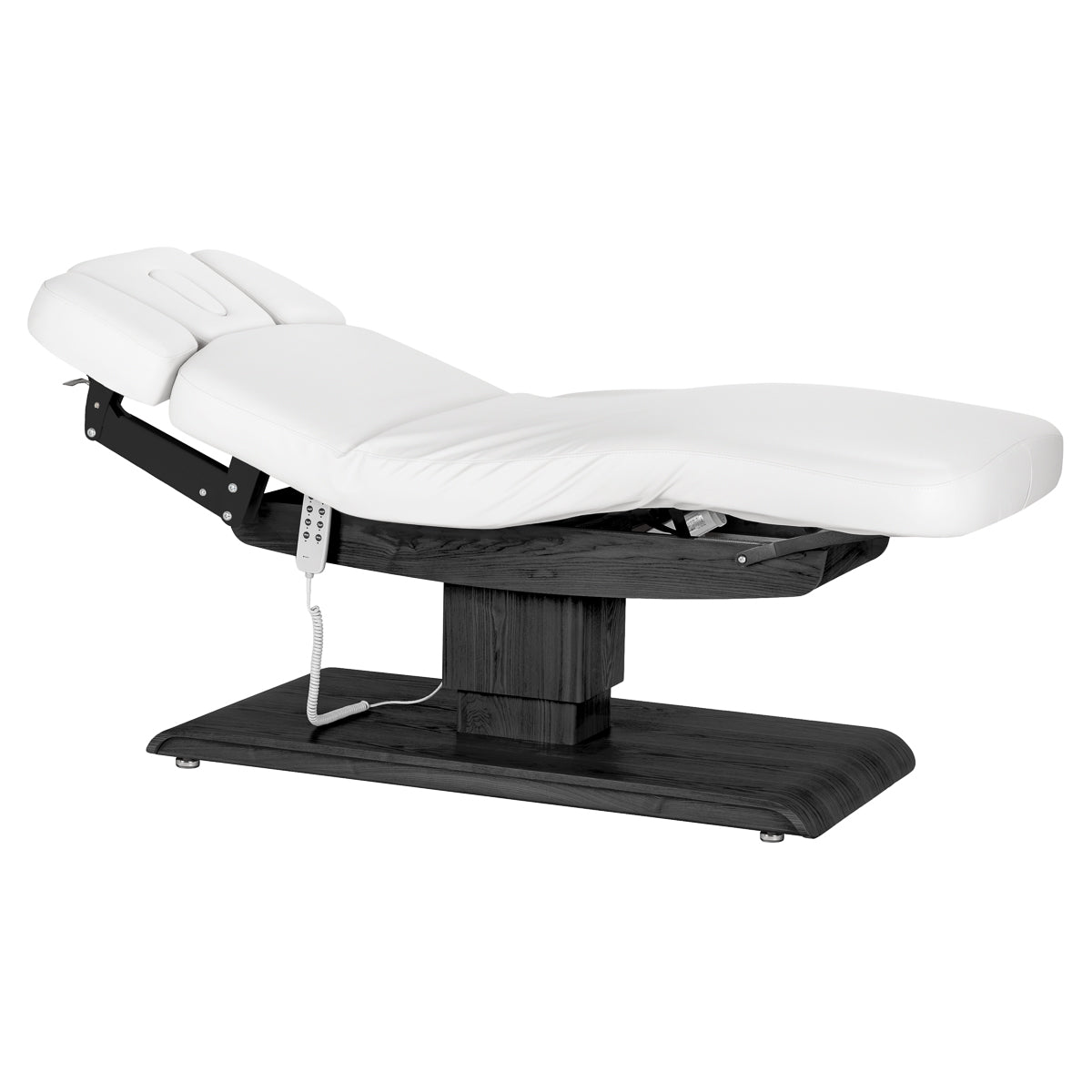 Sillon Relax · blanco / negro · posición semitumbada