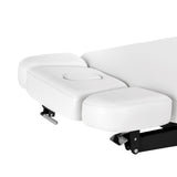 Sillon Relax · blanco / negro · reposacabezas y abertura facial