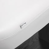 Sillon Relax · blanco / negro · etiqueta Sillon y costura