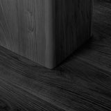 Sillon Relax · blanco / negro · base de madera