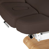 Sillon Relax · marrón oscuro / marrón claro · reposacabezas y abertura facial