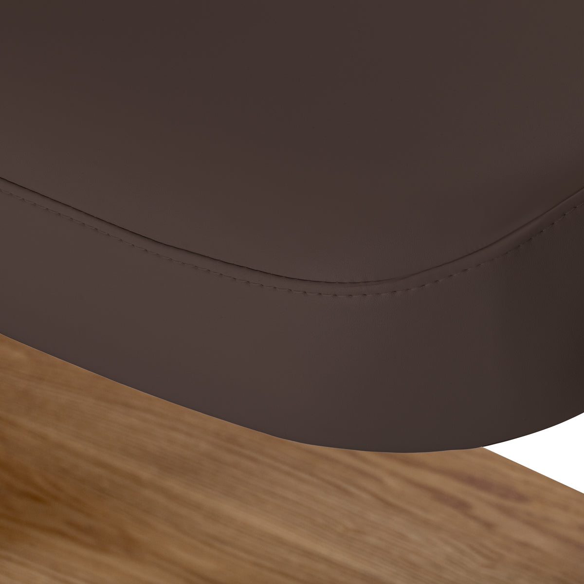 Sillon Relax · marrón oscuro / marrón claro · costura del borde de funda