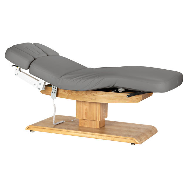 Sillon Relax · gris / marrón claro · posición semitumbada