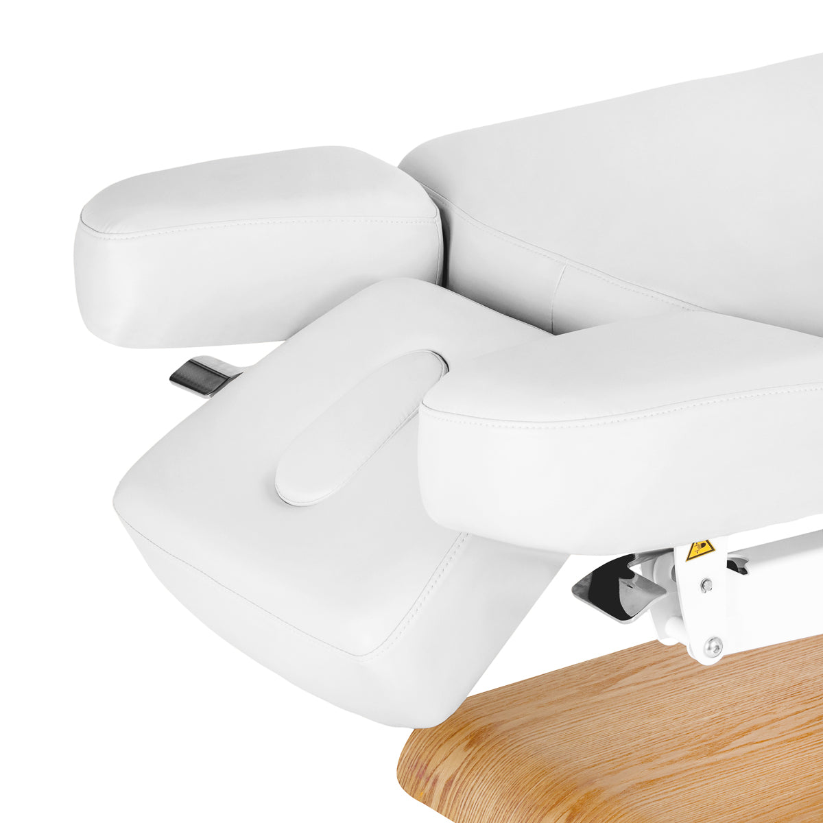 Sillon Relax · blanco / marrón claro · segmentos laterales móviles