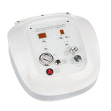 Beauty System 2-in-1 Microdermabrasion and peeling device with digital display and control buttons for skincare treatment.