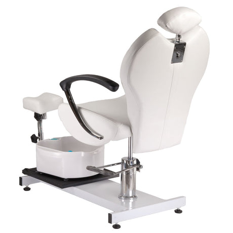 Pedicure chair with foot massager BR-2301 white - BVShop