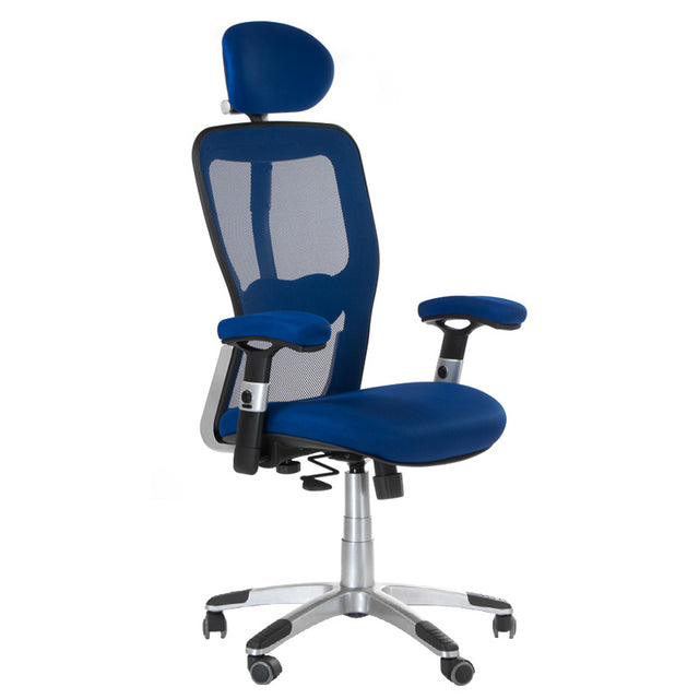 Fotel ergonomiczny CorpoComfort BX-4147 Niebieski - BVShop