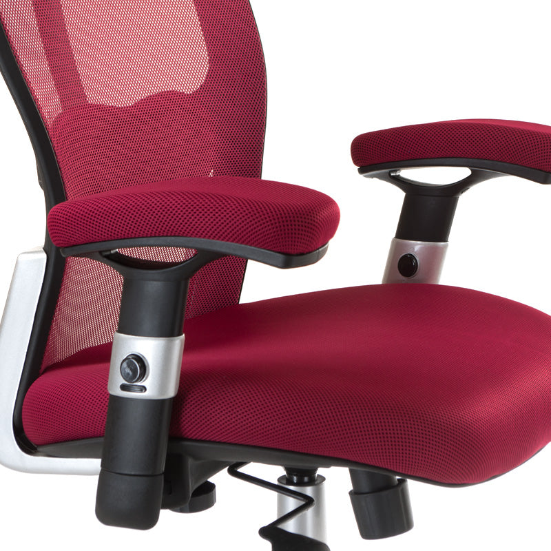 Fotel ergonomiczny CorpoComfort BX-4147 Czerwony - BVShop