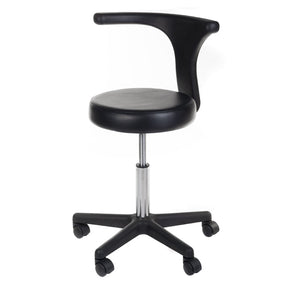 Medical Stool + Armrest NG-CH049 black - BVShop