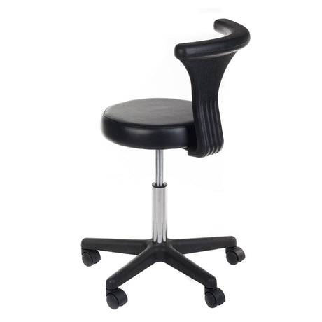 Medical Stool + Armrest NG-CH049 black - BVShop
