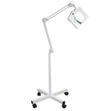 Beauty System BN-208L LED lamp with built-in loupe on tripod for detailed close-up examination and professional lighting.