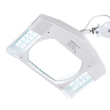 Beauty System BN-208L LED lamp with built-in loupe on tripod for precise close-up illumination and magnification.