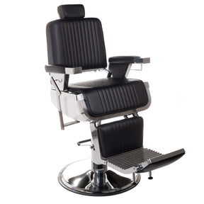 Fotel barberski LUMBER BH-31823 Black - BVShop