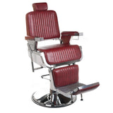Barber Chair LUMBER BH-31823 Burgundy - BVShop