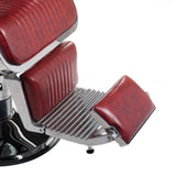 Barber Chair LUMBER BH-31823 Burgundy - BVShop