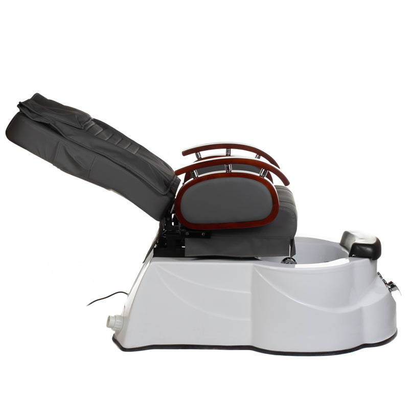Fotel do pedicure z masażem BR-3820D Szary - BVShop