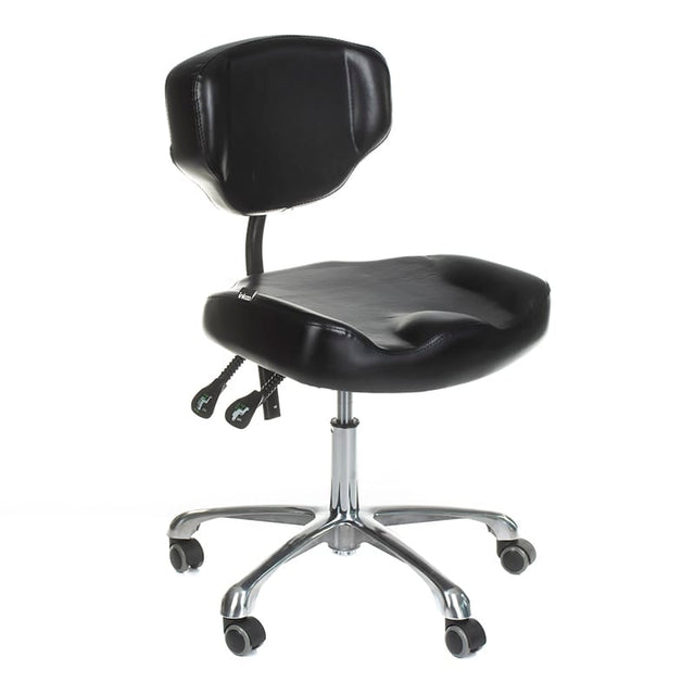 Rotating Tattoo Stool with Backrest ELMO INKOO - BVShop