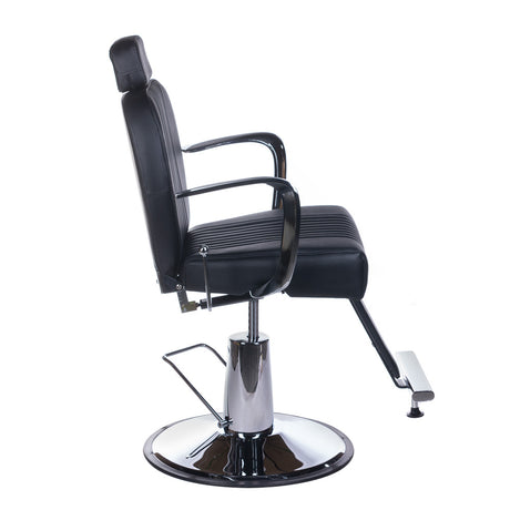 Barber chair BJORN BH-3318 Light gray - BVShop