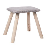 Toaletka biała ALVA lustro 2 szuflady + taboret - BVShop