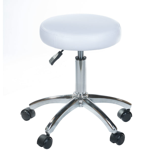Taboret kosmetyczny BD-9920 white - BVShop