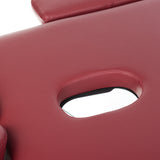 Stół do masażu i rehabilitacji BS-723 Burgundy - BVShop