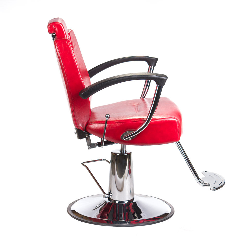 Fotel barberski HEKTOR BH-3208 Red - BVShop