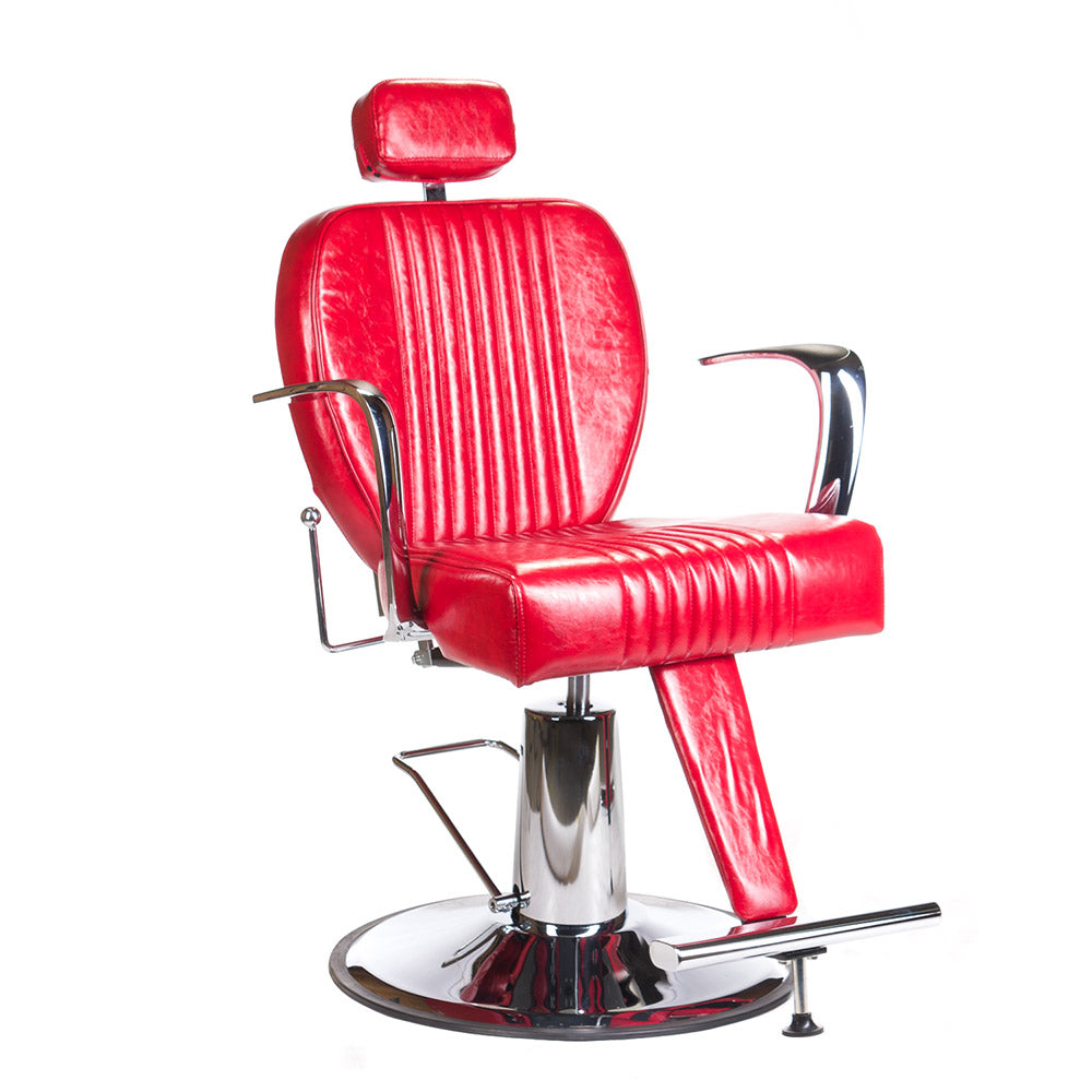 OLAF BH-3273 Barber Chair – Red - BVShop