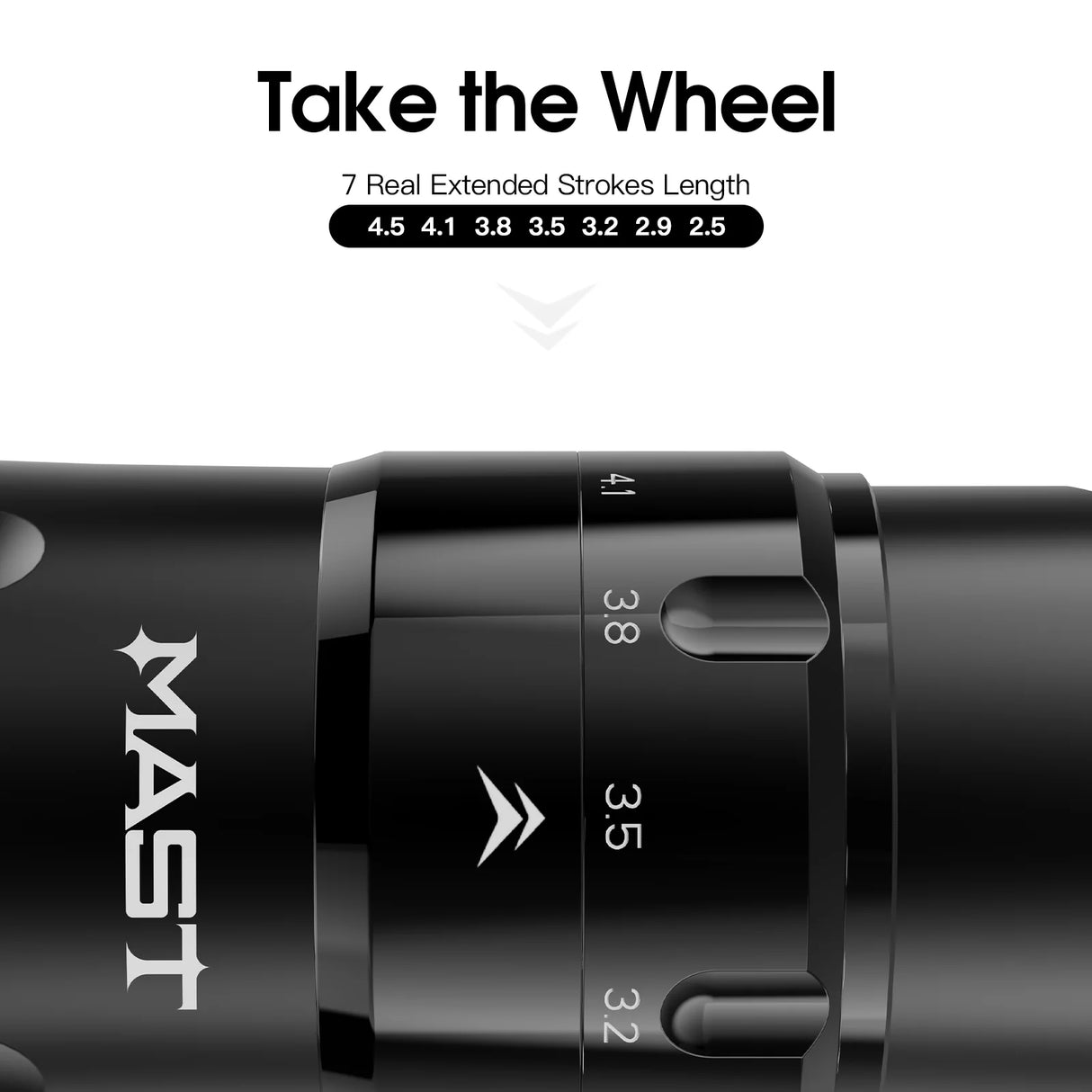 Mast Flip 4 Pro Wireless Tattoo Machine Black - BVShop