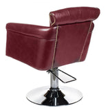 ALBERTO BH-8038 wine red Hairdressing Chair - BVShop