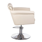 Hairdressing Chair ALBERTO BH-8038 cream - BVShop
