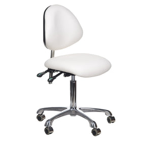 Taboret kosmetyczny BY-8377 white - BVShop