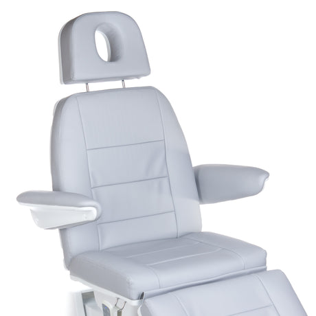 Elektryczny fotel kosmetyczny Bologna BG-228 szary - BVShop