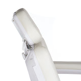 Elektryczny fotel kosmet podgrzewany BR-6686 biały - BVShop