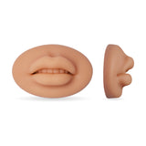 Swiss Color Práctica 3D Labio Suave Silicona Claro/Oscuro