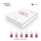 AS COMPANY Lip Set Opium Corols Hybrid/Organic 6pcs/6ml