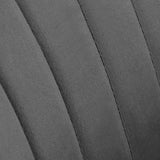 4Rico Bar Hocker QS-B16G velvet gray - BVShop