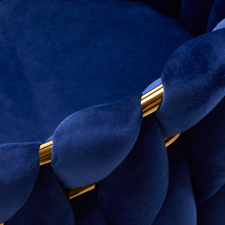 4Rico chair QS-GW06G navy blue - BVShop