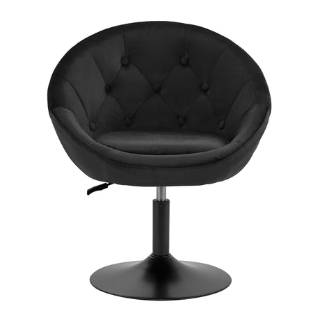 4Rico swivel chair QS-BL12G black - BVShop