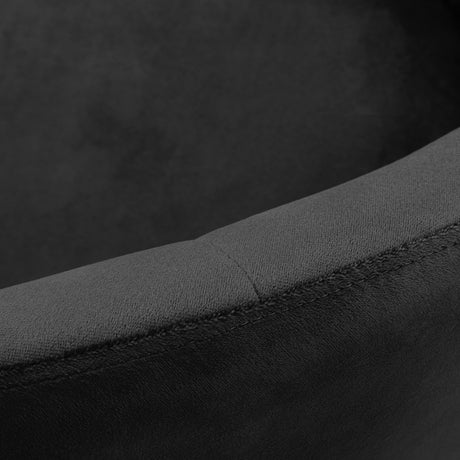 4Rico swivel chair QS-BL12G black - BVShop