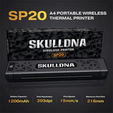 SKULLDNA SP20 Wireless Printer Machine Black - BVShop