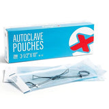 Bolsas de esterilización para autoclave auto-sellantes Saferly 200 unidades 90 × 230 mm