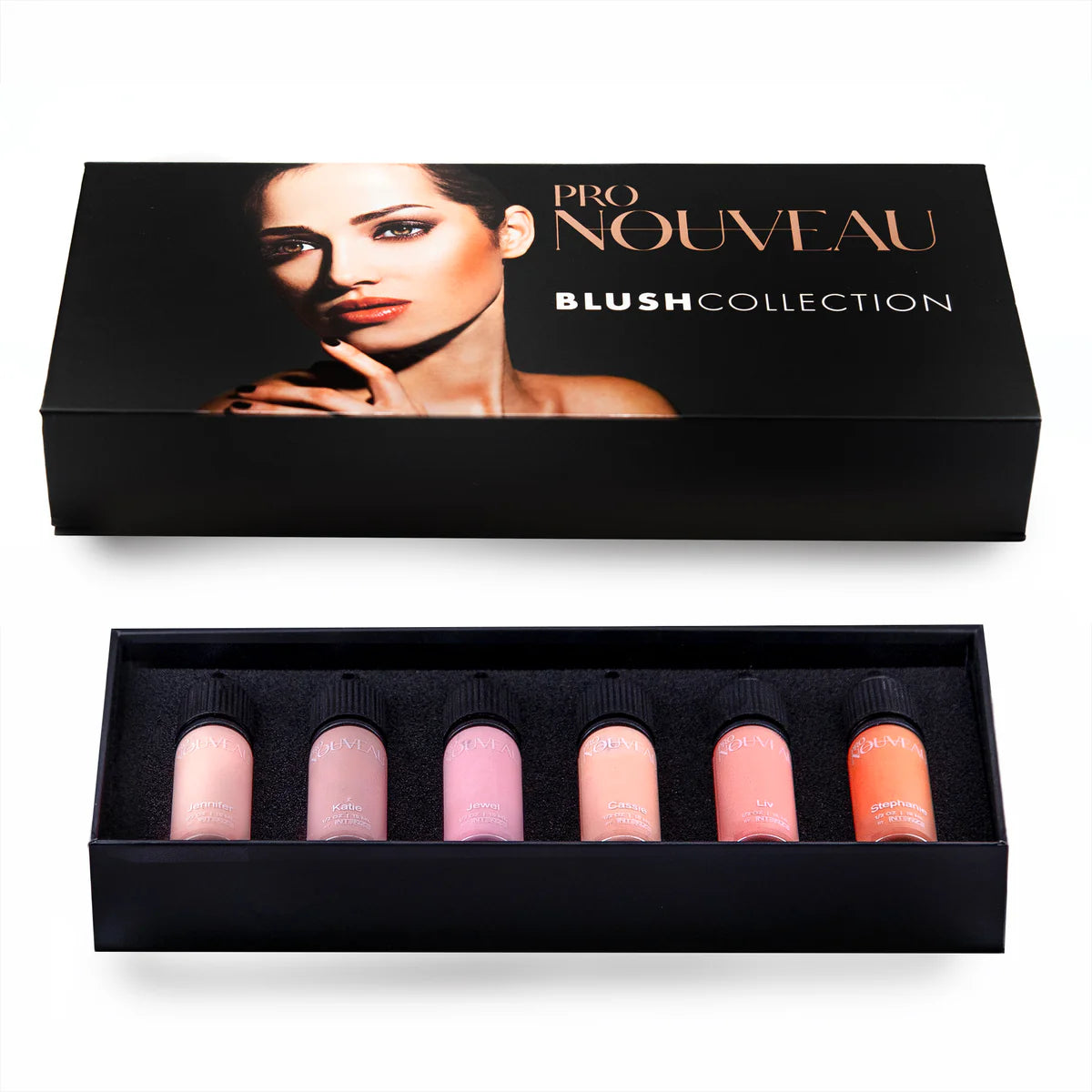 Colección de Labiales Pro Nouveau Blush de Intenze 6x15ml