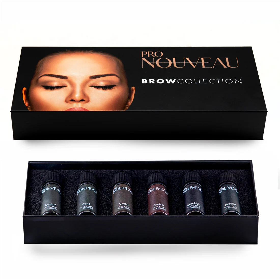 Colección Pro Nouveau para Cejas de Intenze 6x15ml