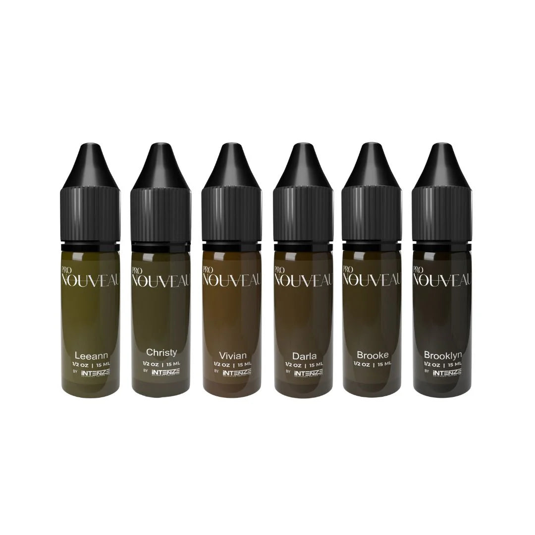 Colección Pro Nouveau para Cejas de Intenze 6x15ml