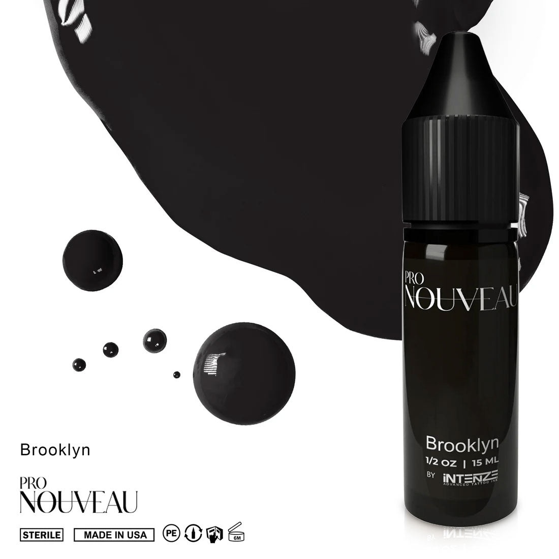 Pigmentos para cejas Pro Nouveau de Intenze Brooklyn 15ml