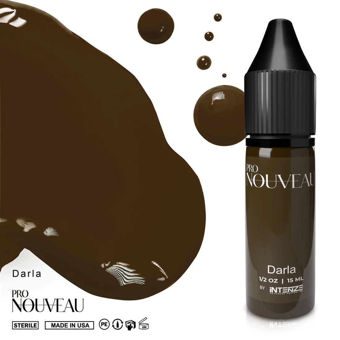 Colección Pro Nouveau para Cejas de Intenze 6x15ml