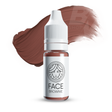 FACE x Maria Kosko Brownie No.4 deep chocolate brown lip PMU pigment