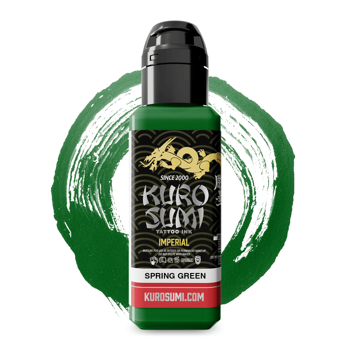 Tinta para tatuajes Kuro Sumi Imperial Spring Green 44ml